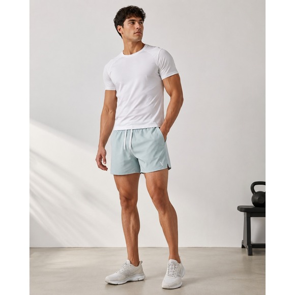 Vuori Other - Vuori Men's Course Run Short Size XL Green/Blue Lined Athletic Gym Activewear